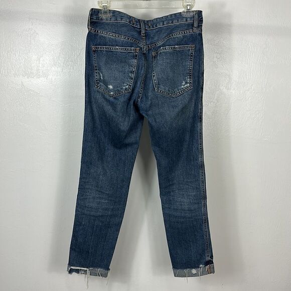 We The Free Free People Mid Rise Straight Leg Rigid Jeans Size 24 - Picture 3 of 9
